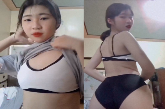 Em sinh viên mông to khoe dáng