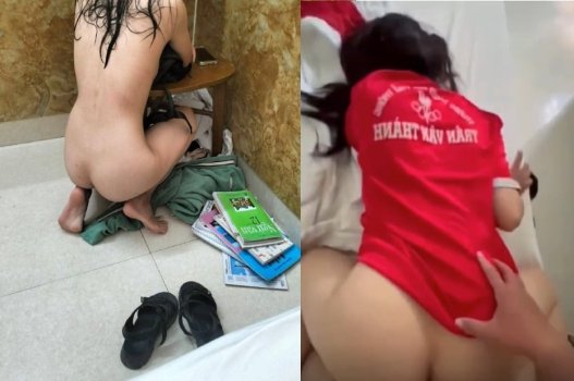Nữ sinh THPT Trần Văn Thành vóc dáng nuột nà trong khoảnh khắc nóng bỏng
